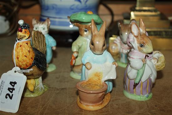 Six Beswick figures(-)